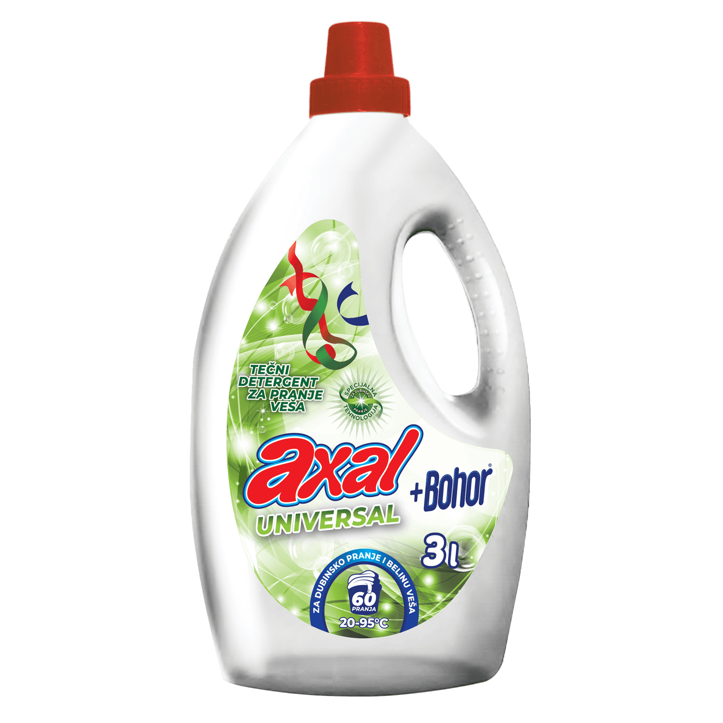 Detergent Axal 3000ml za belo perilo