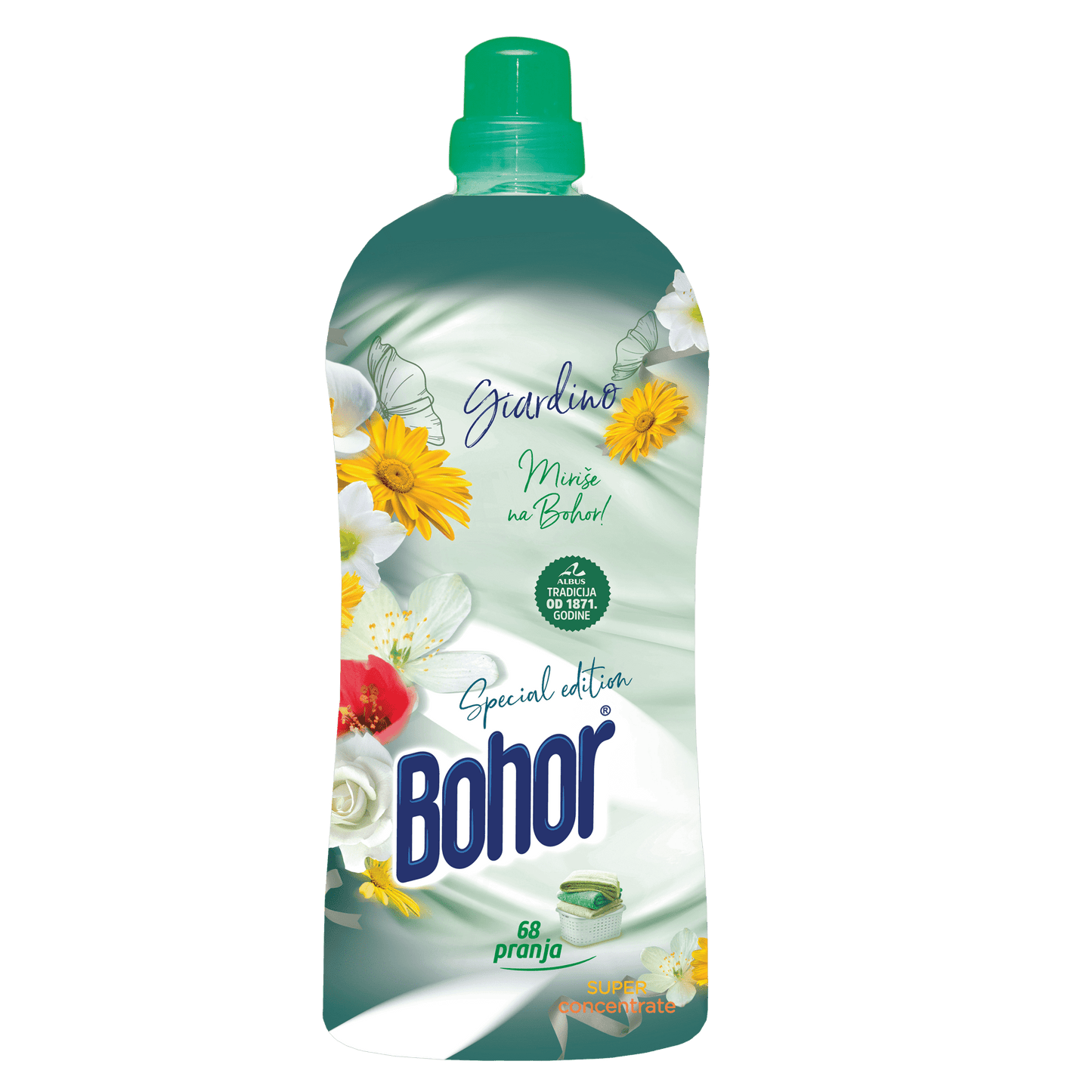 Mehčalec Bohor Giardino 1700ml