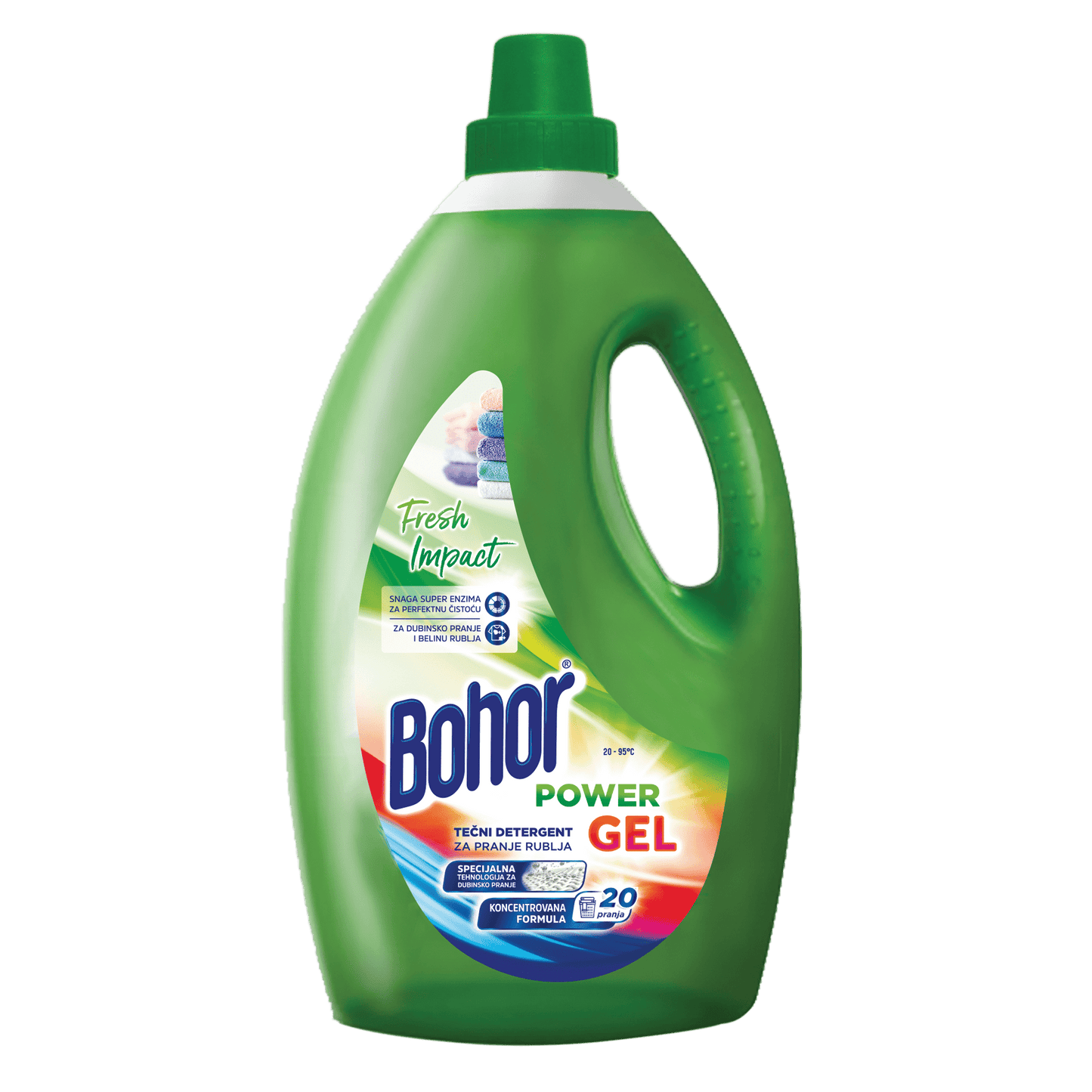 Detergent Bohor 1500ml za belo perilo