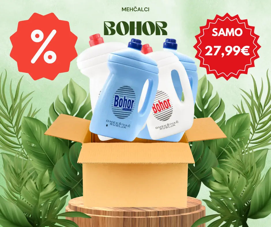 Paket Bohor mehčalci nekoncentrirani 2700ml