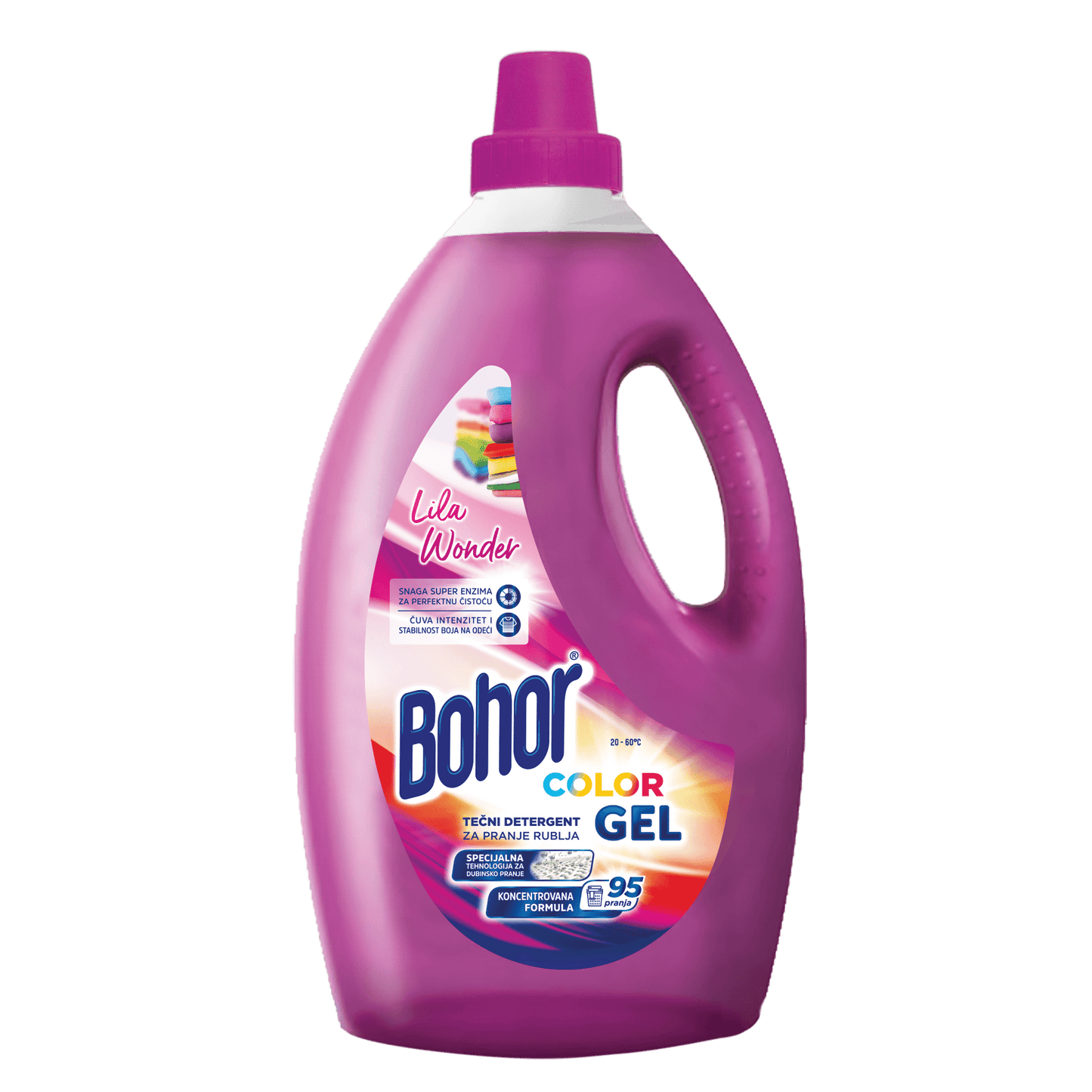 Detergent Bohor 3000ml za barvno perilo