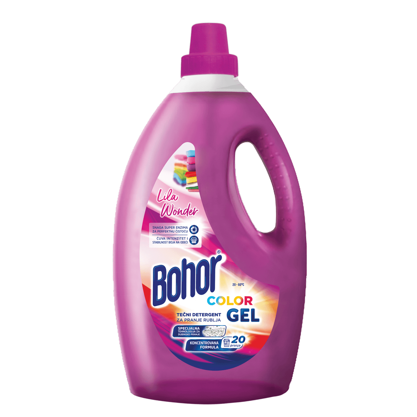 Detergent Bohor 1500ml za barvno perilo