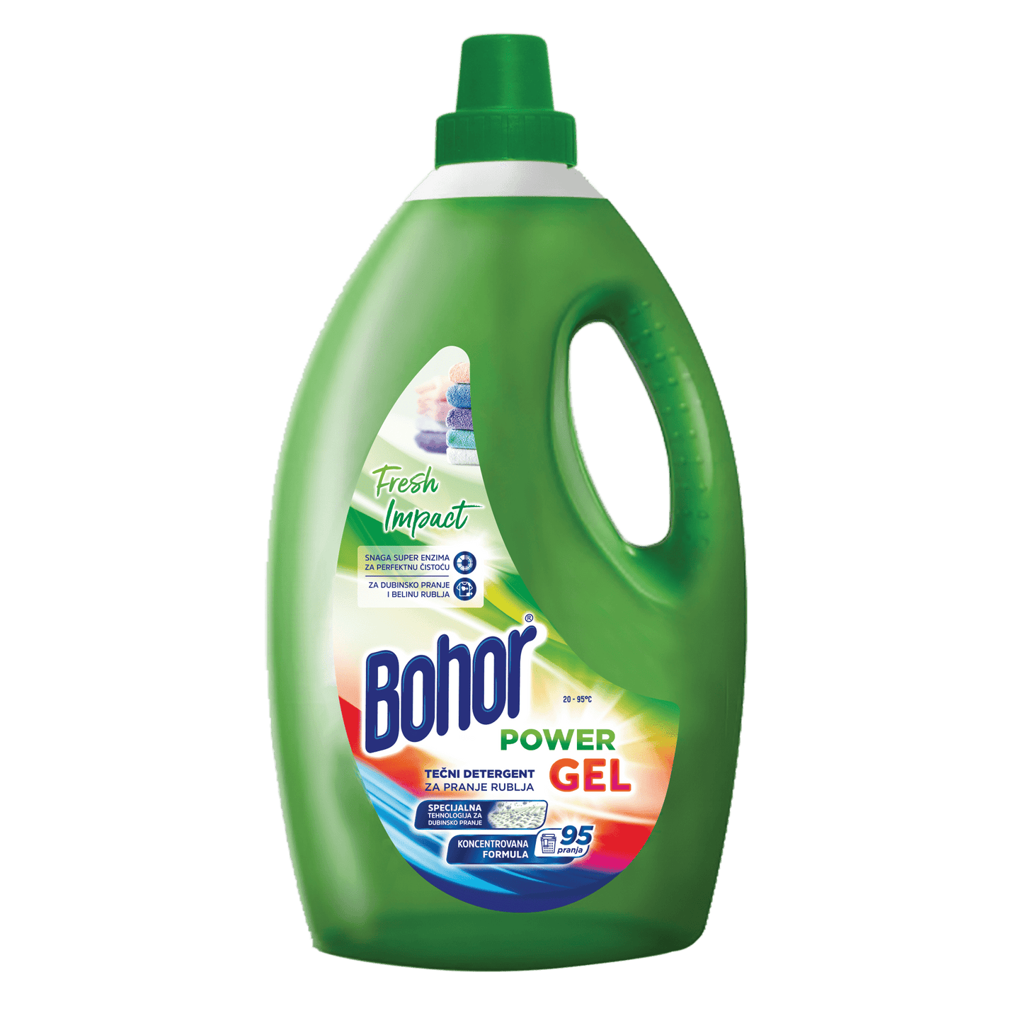 Detergent Bohor 3000ml za belo perilo