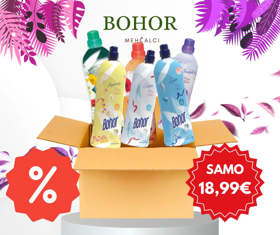 Paket Bohor mehčalci 850ml
